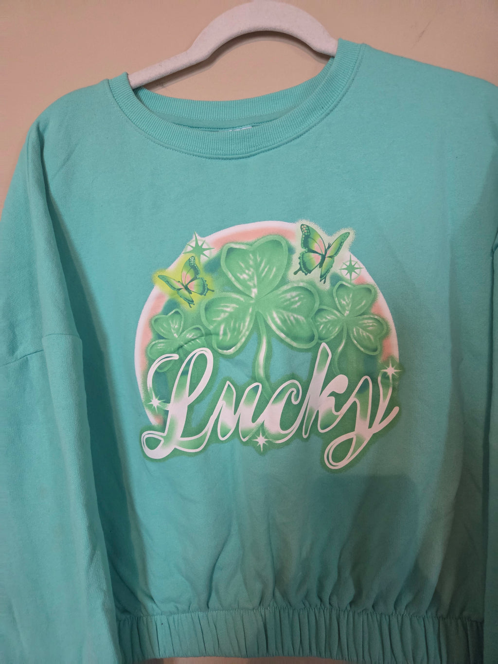 Cropped sweatshirt