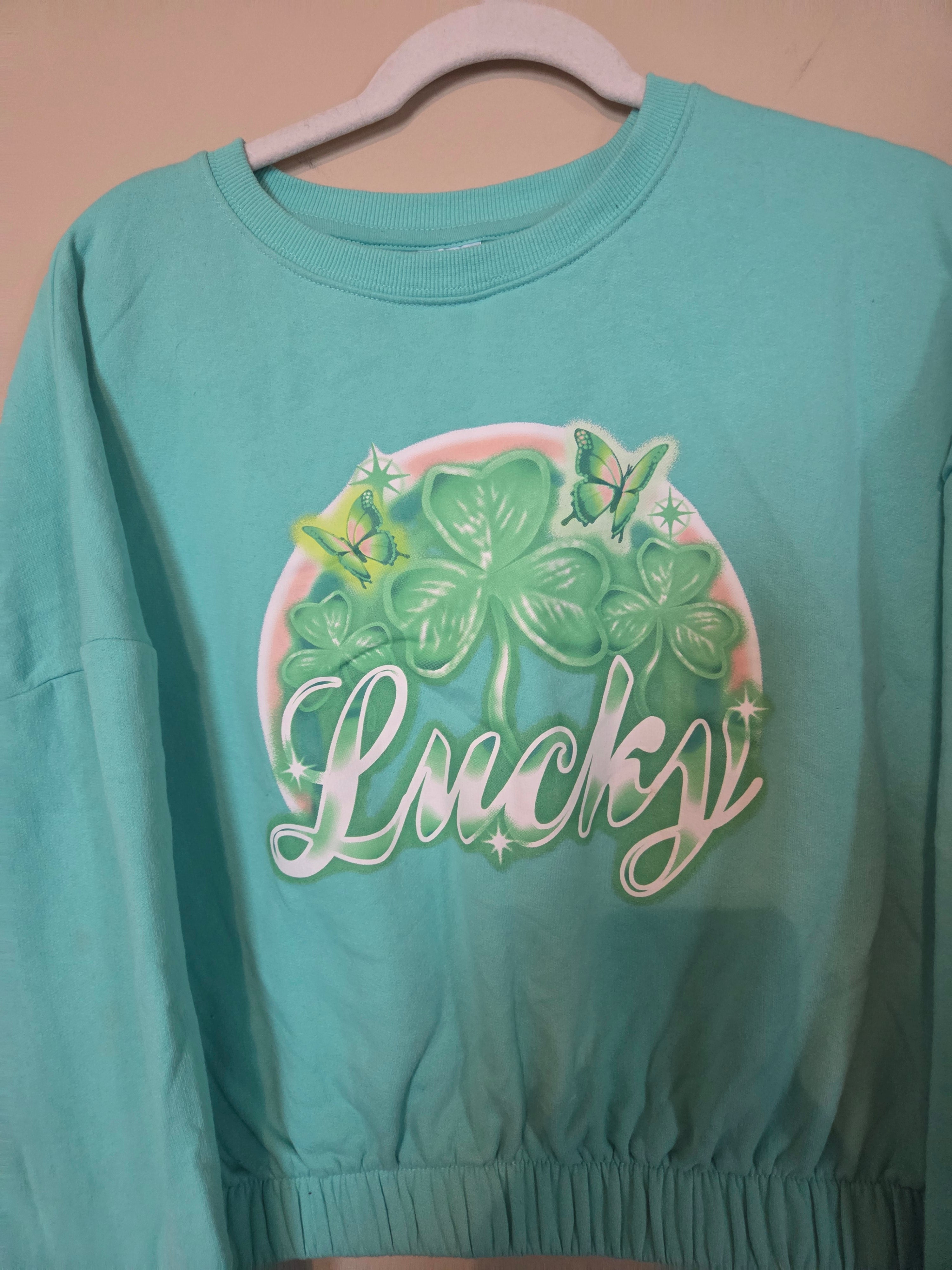 Cropped sweatshirt