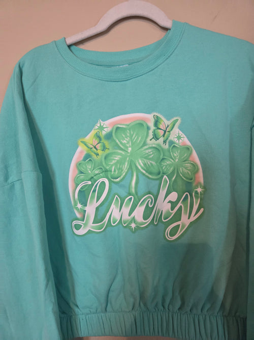 Cropped sweatshirt